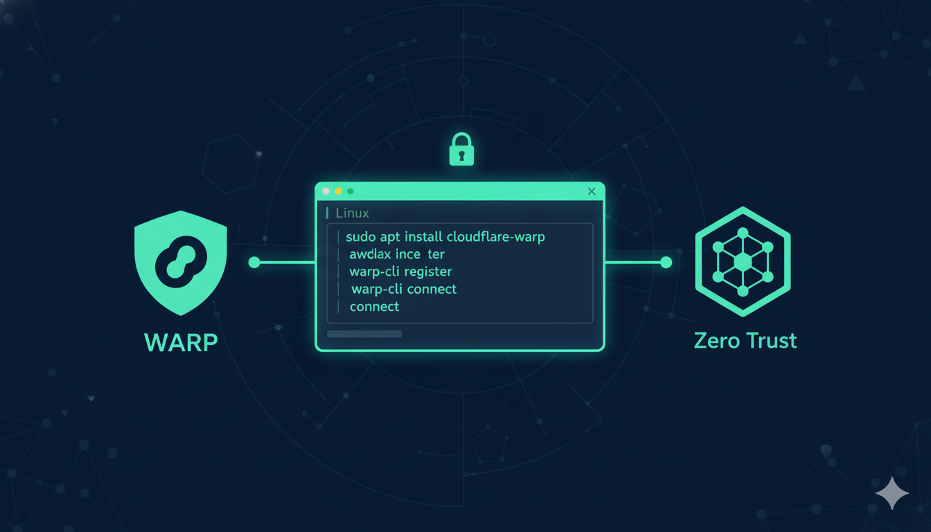 在 Linux 上配置 Cloudflare WARP 并注册 Zero Trust